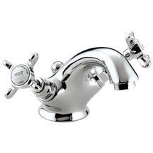 Bristan 1901 Traditional Basin Mixer w/ Pop-up waste - Chrome - N-BAS-C