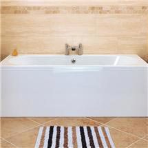Otley Round 1700 x 700 Double Ended Acrylic Bath with Waste and Front Panel
