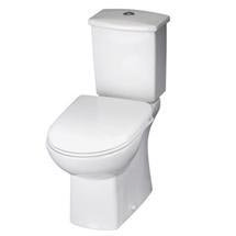 Asselby Ceramic WC Pan & Cistern Set with Soft Closing Seat