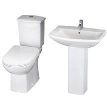Asselby 4 Piece 1TH Bathroom Suite - NCA244
