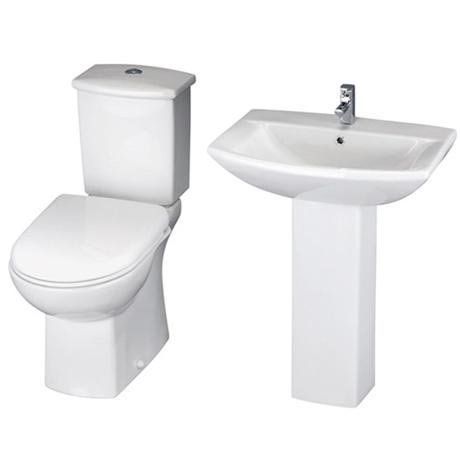 Asselby 4 Piece 1TH Bathroom Suite - NCA244