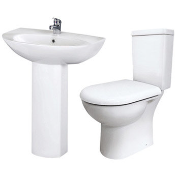 Knedlington 4 Piece 1TH Bathroom Suite - NCA344