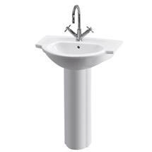 Premier - Linton 600 Basin 1TH with Full Pedestal - NCA402-NCA403
