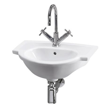 Linton Wall Hung Cloakroom Basin - NCA404