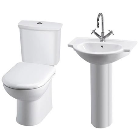 Linton 4 Piece 1TH Bathroom Suite - NCA444