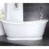 Alice 1750 Double Ended Slipper Freestanding Bath with Skirt - NFB002
