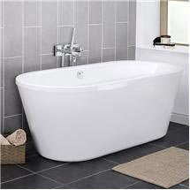 Pool 1750 Double Ended Round Freestanding Bath - NFB005