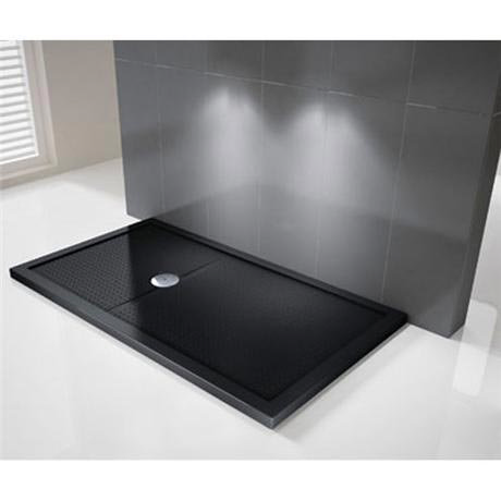 Novellini Olympic 11 Methacrylate Shower Tray - Black