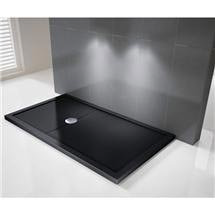 Novellini Olympic 4.5 Methacrylate Shower Tray - Black