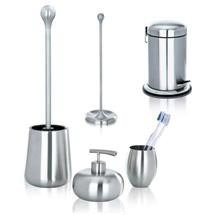 Wenko Nova Bathroom Accessories Set - Stainless Steel