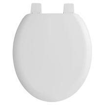 Premier - Traditional Round Wooden Seat, Bottom-fix - Plastic Hinges - NTS303