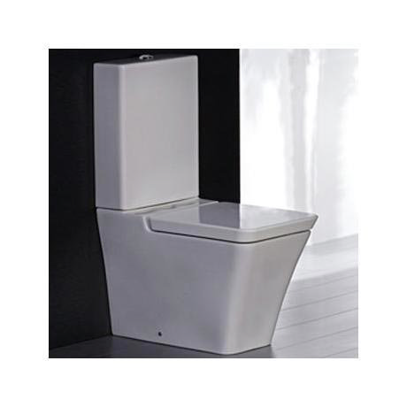 Best price for Rak Opulence Close Coupled Toilet With Soft Close Seat White