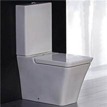 Rak Opulence Close Coupled Toilet With Soft Close Seat - White
