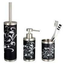 Wenko Ornamento Bianco Bath Accessories Set - Stainless Steel