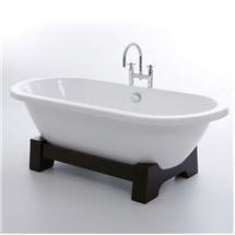 Royce Morgan Osaka 1750 Luxury Freestanding Bath with Waste - Dark Oak