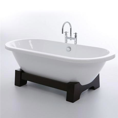 Royce Morgan Osaka 1750 Luxury Freestanding Bath with Waste - Dark Oak