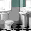 Oxford 4 Piece Ceramic Bathroom 2TH Suite