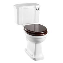 Burlington Cloakroom Slimline Toilet - Push Button Flush - P5C4
