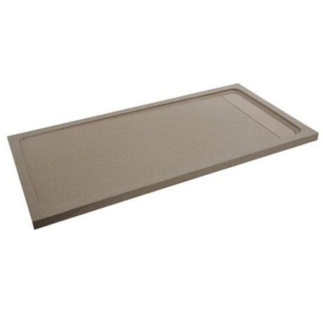 JT Natural - 1500 x 760mm Rectangular Shower Tray - Pebble - JT-1500X760-PEBBLE