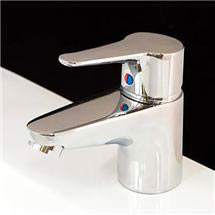 RAK Polaris Standard Basin Monoblock with Pop-up waste - POLBASM