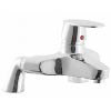  Ultra Surf Single Lever Deck Mounted Bath Filler - Chrome - PP383