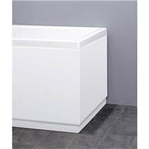 Premier - High Gloss MDF End Bath Panels - White - 4 x Size Options