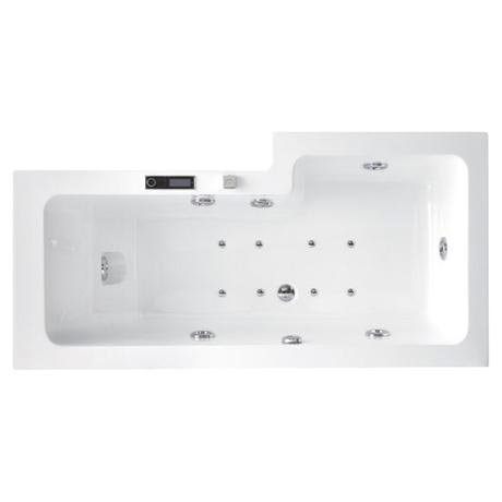 TC - AquaSpa Pretoria Shower Bath - Left or Right Hand Options