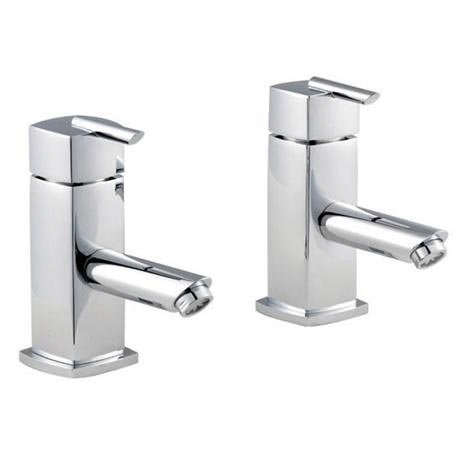 Ultra Minimalist Rialto Basin Taps - Chrome - PT341