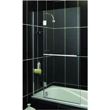 Aqualux - Pura Square Panel Bath Screen - FBS0130AQU