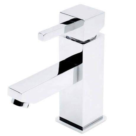 Prime Modern Mono Basin Mixer with Waste - Chrome  
