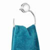Croydex Twist 'N' Lock Towel Ring - Chrome 