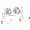 Croydex Twist 'N' Lock Double Robe Hook - Chrome