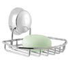 Croydex Twist 'N' Lock Soap Dish - Chrome