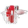 Croydex Twist 'N' Lock Combination Bin - Chrome