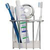 Croydex Twist 'N' Lock Toothbrush Holder - Chrome