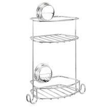 Croydex - 2 Tier Stick n Lock Storage Basket - QM380541