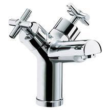 Bristan Quadrant 1 Hole Bath Filler - Chrome - QT-1HBF-C