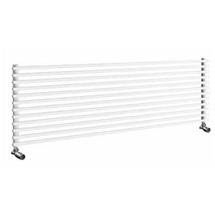 Quinn Plaza Tube Radiator - Horizontal - White - 6 x Size Options