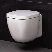 RAK - Elena modern wall hung WC pan with soft close seat