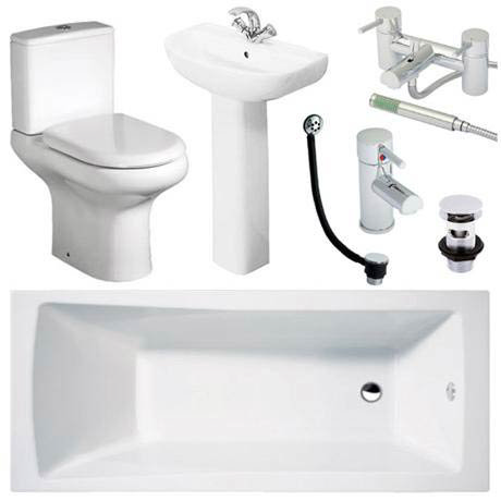  RAK Compact 1700 Complete Bathroom Package