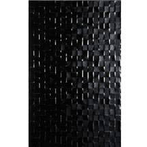 Studio Conran - 10 Hartland Black Pressed Mosaic Wall Tiles - 248x398mm - RAN00446