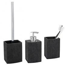  Wenko Recife Bathroom Accessories Set - Black