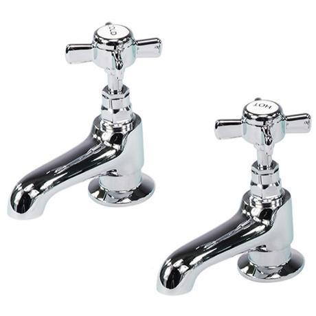 Regent Traditional Bath Taps - Chrome 