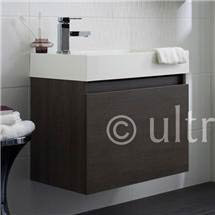 Ultra Zone Basin and Cabinet - Oak Finish