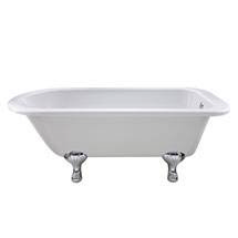1700 Luxury Single Ended Freestanding Bath with Chrome Leg Set