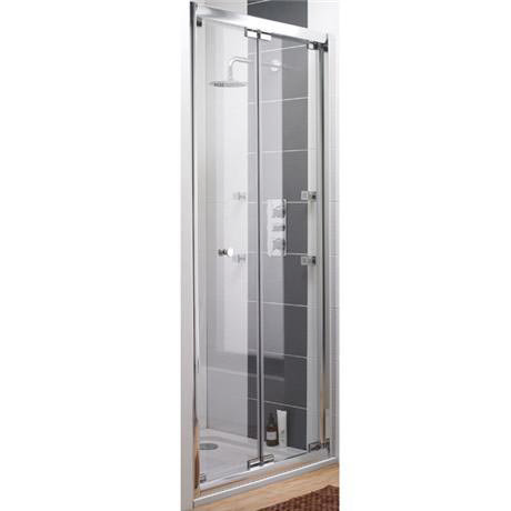 Ultra Roma Frameless Bi-Fold Shower Door