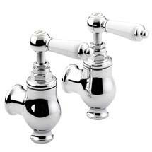 Bristan Renaissance Traditional Globe Bath Taps - Chrome Plated - RS-GLO-C