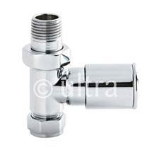 Ultra Modern Straight Radiator Valves - RV001