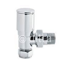 Ultra Modern Angled Radiator Valves - RV002