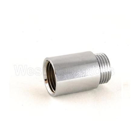 Best price for 30mm Rigid Radiator Valve Extension 1/2 BSP Chrome Plated